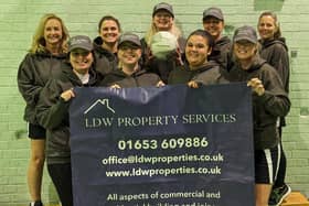 ​LDW Property Services, who were edged out by S6F College in Scarborough Netball League thriller