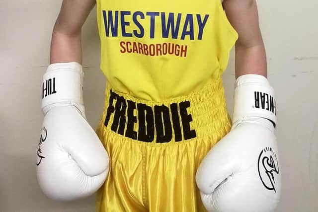 Westway youngster Fred Farey had his fourth skills bout in Leeds last month.