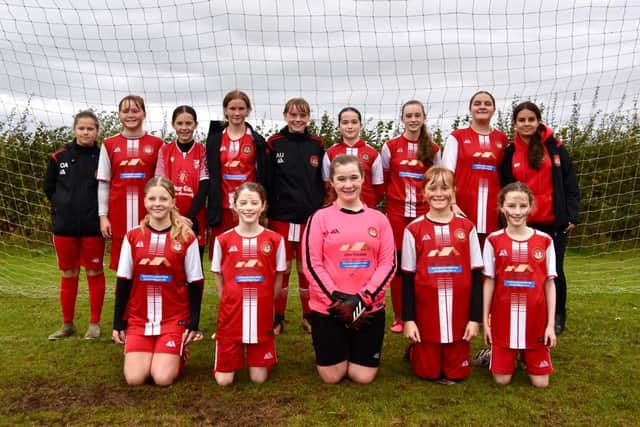 Scarborough Ladies Under-13s earned a 1-1 draw. Photo by Sarah Farah