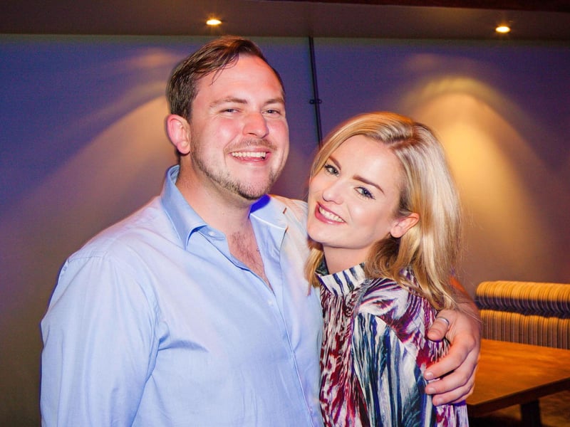 Richard & Lia enjoying their night in Blue Lounge
.