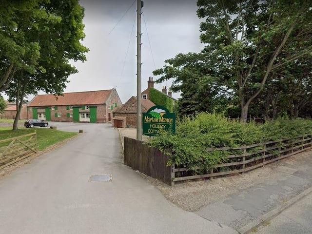 Marton Manor Farm Shop & Tea Rooms, located on Flamborough Road near Bridlington, offers an afternoon tea for two from 2pm onwards, but it is closed on Sunday and Monday.