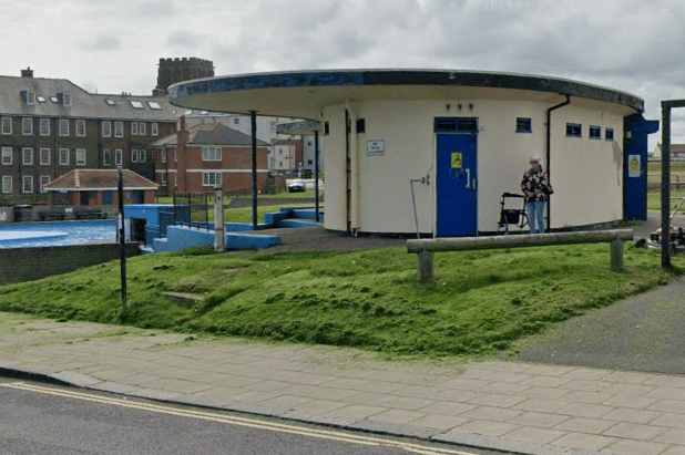 Whitby West Cliff public toilets.  picture: Google Maps