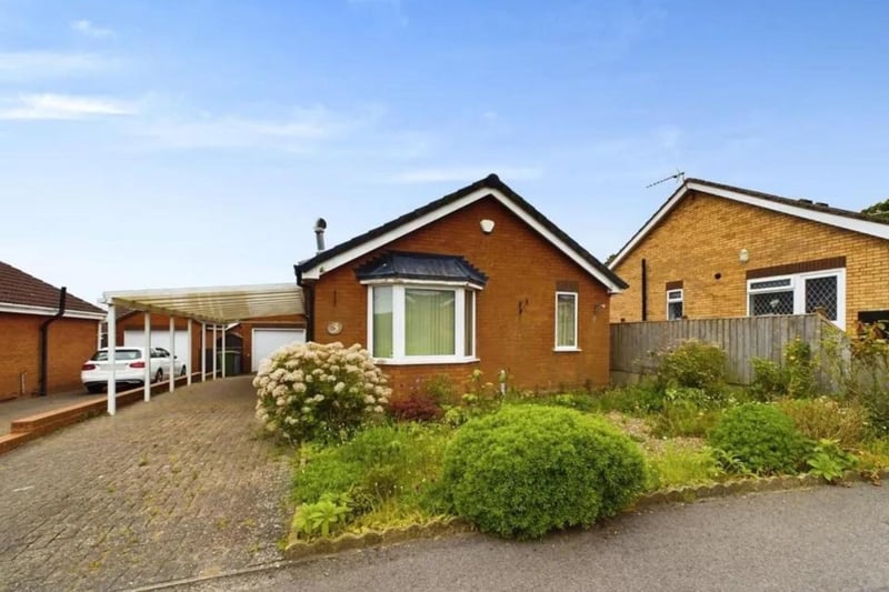 This bedroom detached bungalow has a sunroom and is for sale with Hunters for £215,000.