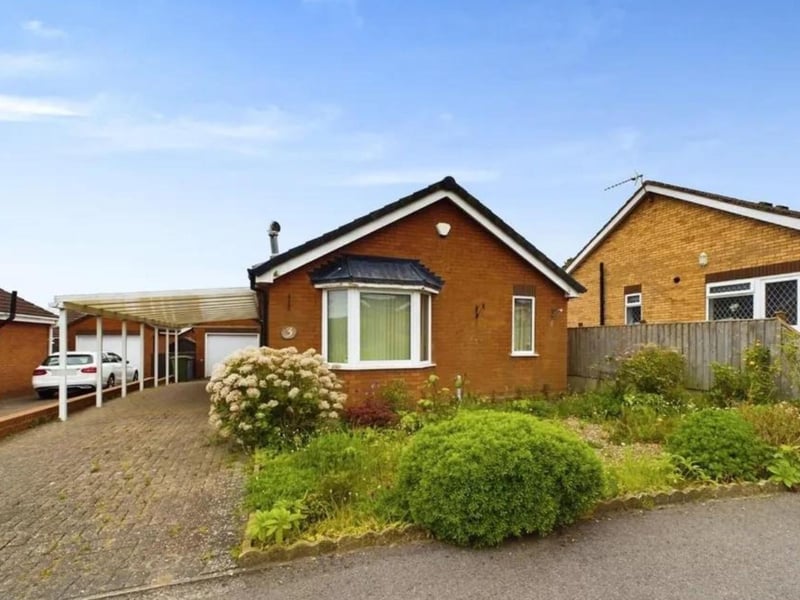 This bedroom detached bungalow has a sunroom and is for sale with Hunters for £215,000.