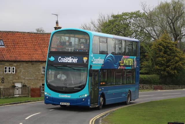 Coastliner pictured at Goathland, near Whitby.