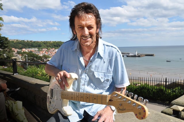 Scarborough legend Danny Wilde celebrating his 25th anniversary of performing in Scarborough in 2013.