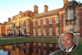 County Hall, Northallerton and, inset, Coun Gareth Dadd.