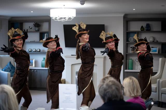 Julie Hatton's Dance School performed for the event guests.