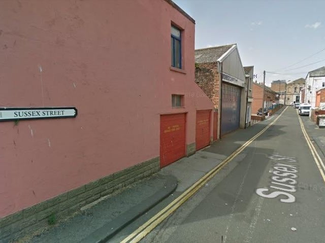 There were 10 crimes recorded on or near Sussex Street in April 2023.