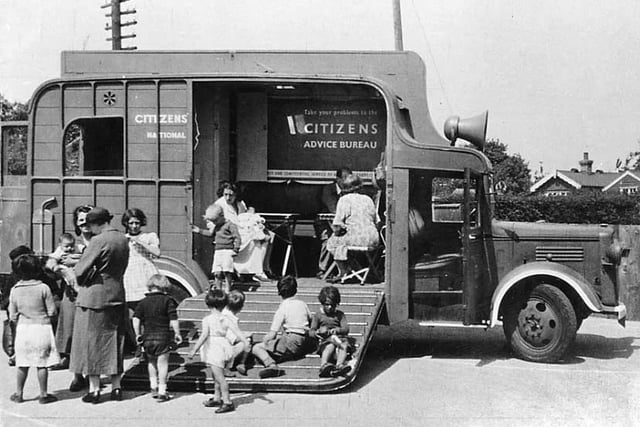 The original Citizens Advice van