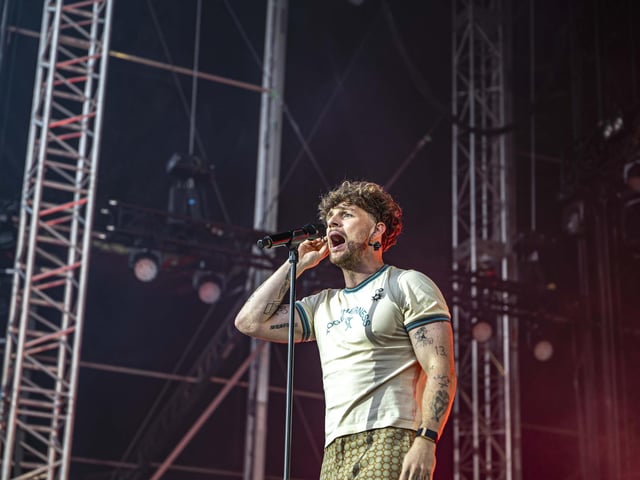 A great night as Tom Grennan belted out all of his hits in Scarborough.