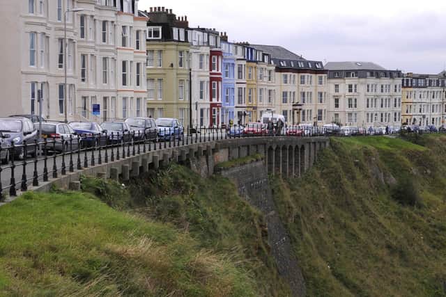 It is often difficult to find an available parking space along Scarborough's seafront.