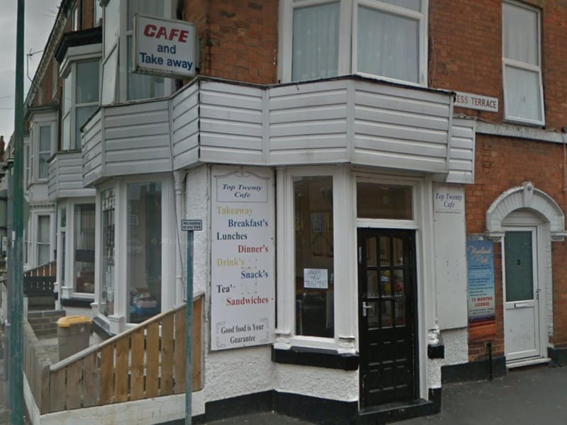Top Twenty Cafe is located on Princess Terrace. It received 2 votes.