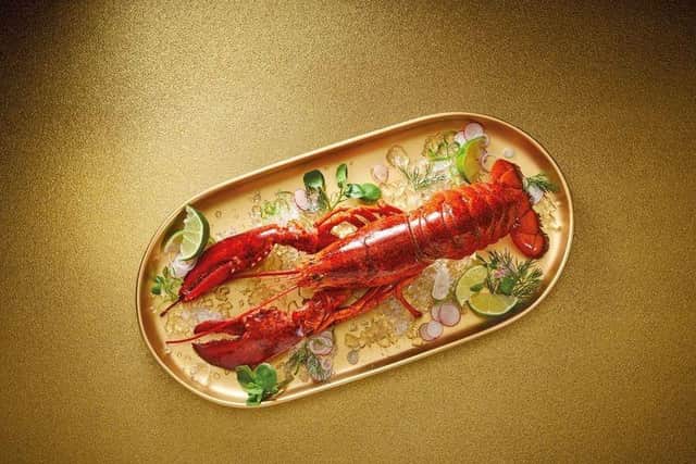 Luscious lobster.