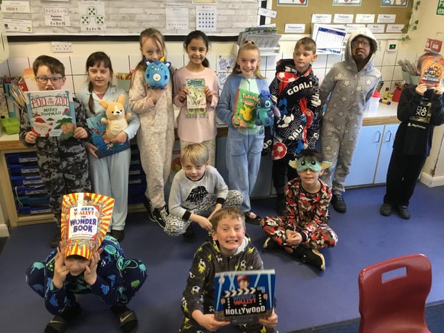 Year four youngsters at St George's School.