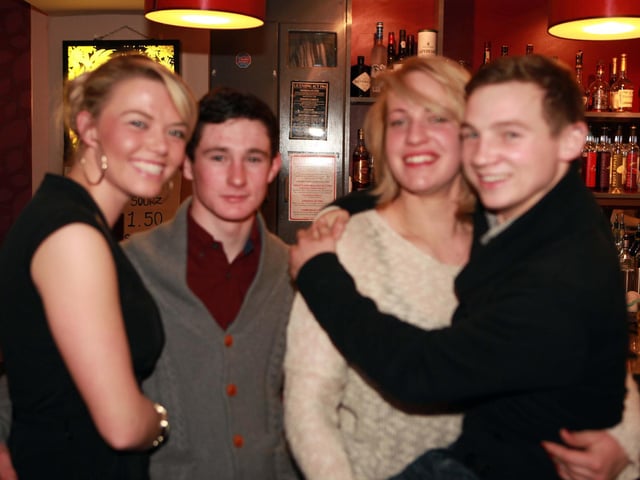 Vicky, Charlie, Amy and Francis.