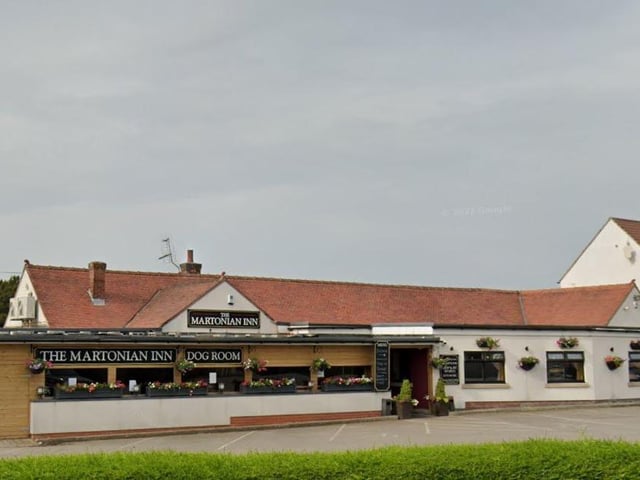 The Martonian Inn is located on Jewison Lane. One Google Review said: "We were looking for a dog friendly place to eat and this came up as a suggestion on Google. We were impressed with the food - kids options were varied and good portion sizes."