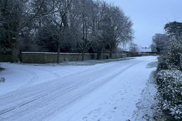 West Ayton this morning.