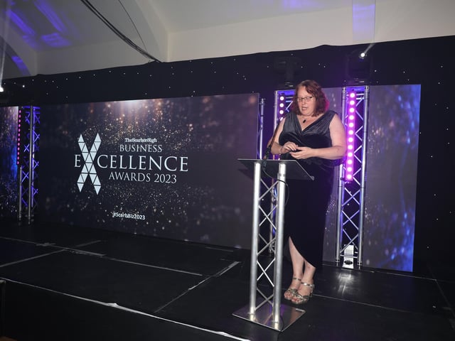 Louise French from the Scarborough News opened the awards evening