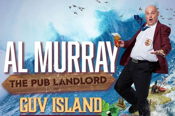 Al Murray, the Pub Landlord brings his new tour Guv Island to Scarborough Spa