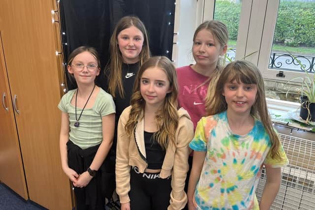Hawsker School youngsters who competed in the Eskdale Festival of the Arts.