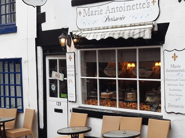 Marie Antoinette's is located on Church Street.