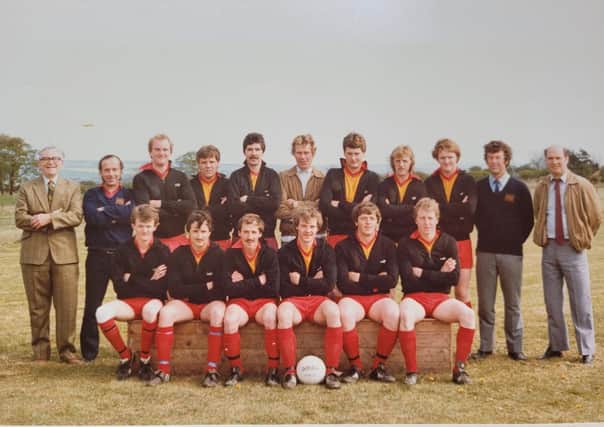 A Heslerton Football Club team line up. Heslerton FC are wanting former players to share any photos or newspaper clippings to celebrate the club's centenary.