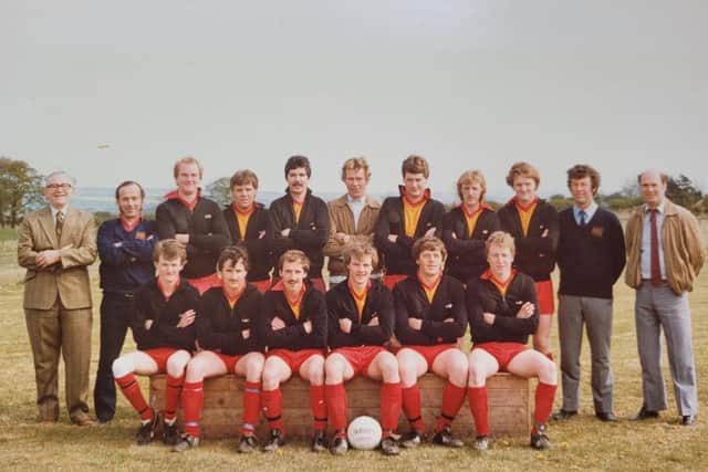 A Heslerton Football Club team line up. Heslerton FC are wanting former players to share any photos or newspaper clippings to celebrate the club's centenary.