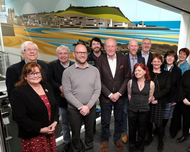 Members of the Scarborough Town Board, which will oversee a £20 million investment to help to transform the seaside resort over the next decade.