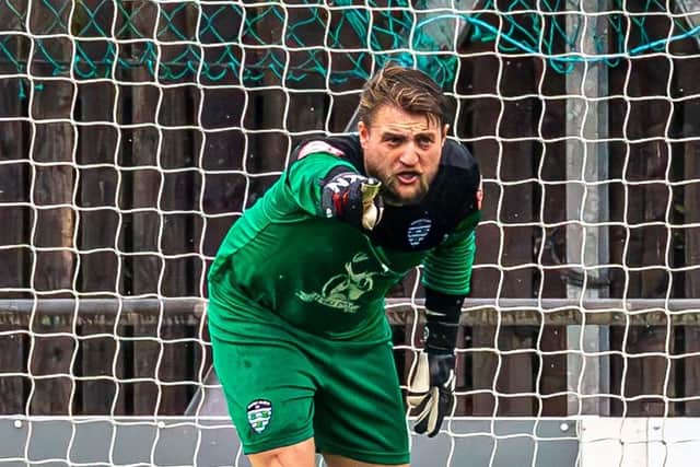 Blues keeper Shane Bland