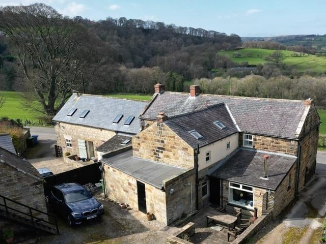 View over the rear of the property.