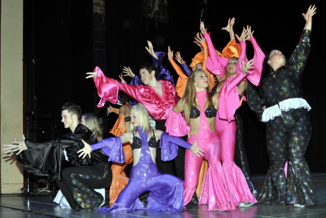 The Hatton dancers gave two performances at the Miss Scarborough contest in 2010.