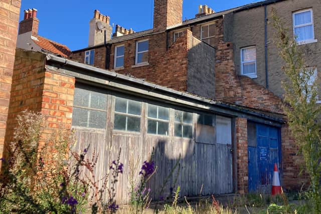 The derelict workshop will now be converted into a holiday let.