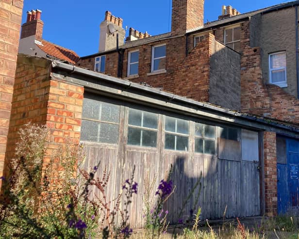 The derelict workshop will now be converted into a holiday let.