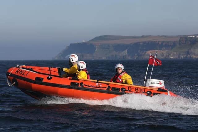 Whitby's Inshore Lifeboat - Image: RNLI/Ceri Oakes