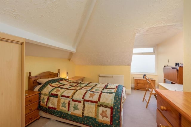 Another of the property's spacious bedrooms.