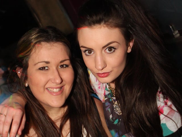 Carla and Sophie in Blue Lounge