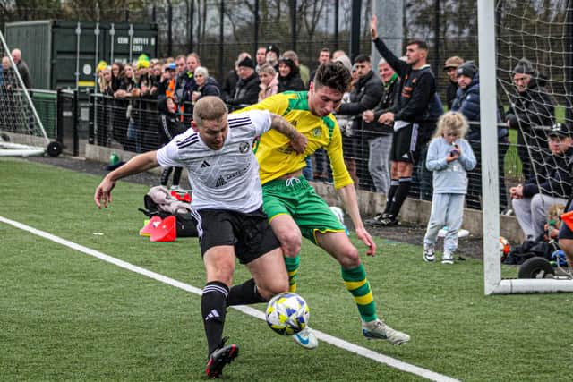 Billy Logan impressed for the home side in the cup win. PHOTOS BY ALEC COULSON