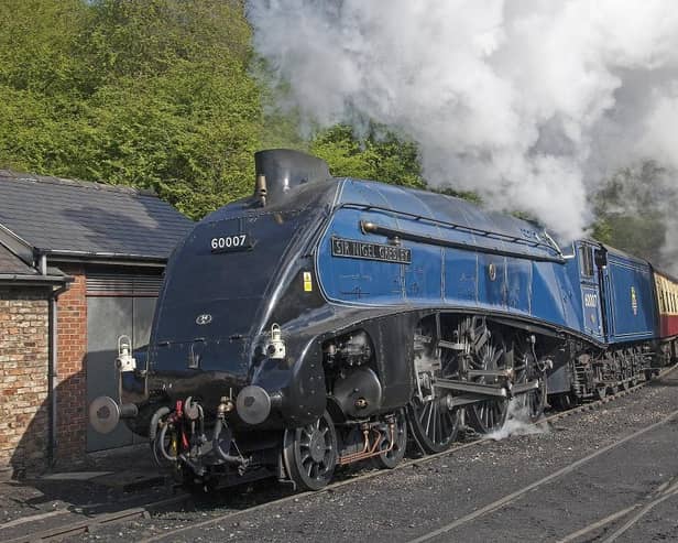 Sir Nigel Gresley is coming to the North Yorkshire Moors Railway.
picture: Dave Robinson.