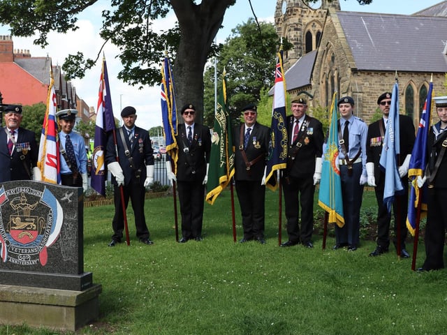 This year’s event started with a memorial special service at the Bridlington War Memorial on Wellington Road.