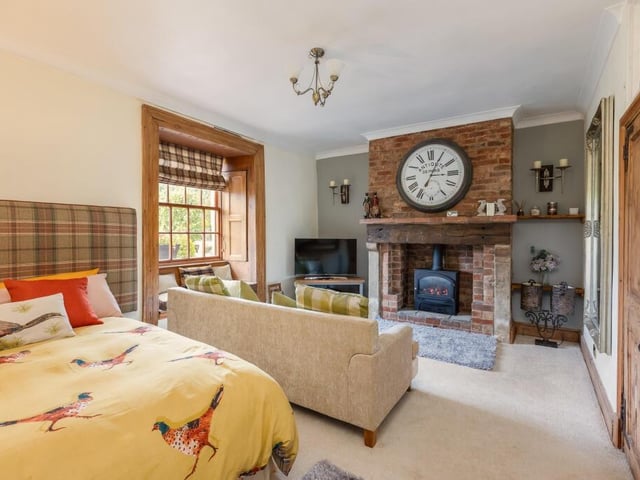The snug is currently used as a fifth bedroom.