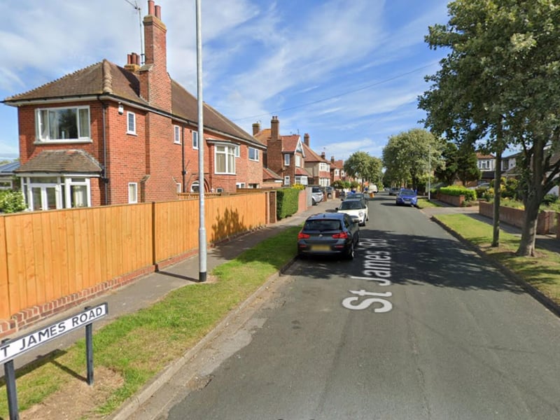 On St James Road, three properties sold for an average of £308,333.