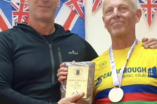 Paul Thompson was 11th and 3rd Over-60 for the third time this year at a Hardmoors event in 107.52