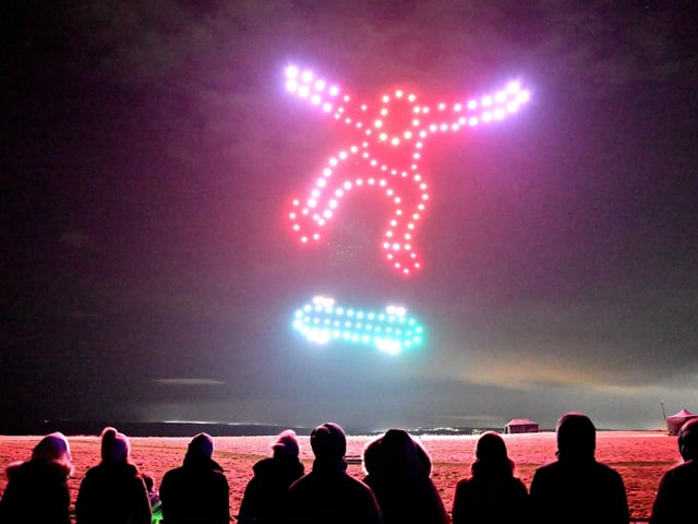 Scarborough Extreme was depicted in lights