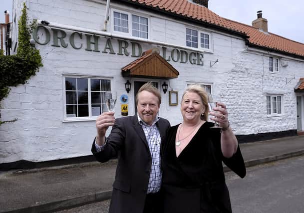 Orchard Lodge owners Andrew and Lucinda Jenkins have opened Wolds Restaurant