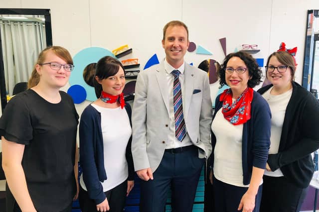 Local optician offers discount on high-tech new scan for a full eye-health check MOT