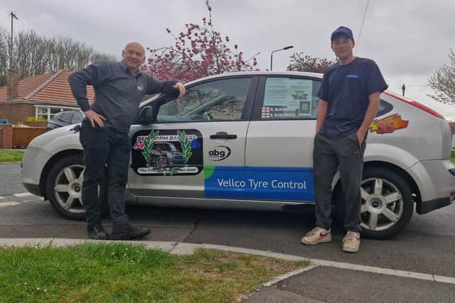 Mike and Rory Burchmore are setting off on an extraordinary European road trip while raising funds for the Yorkshire Air Ambulance (YAA).