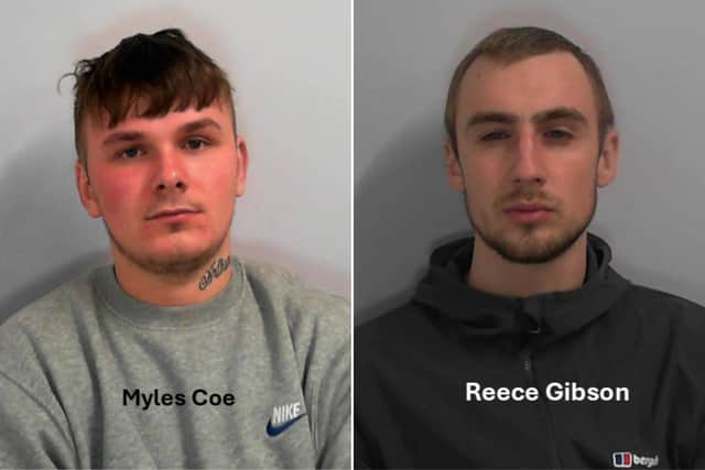 Myles Coe and Reece Gibson