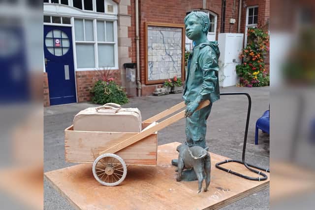 Northern has released images of the models of the ‘Barrow Boy’ statue, which will be installed at Bridlington station.