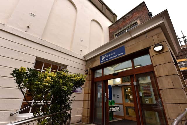 Scarborough Library. pic Richard Ponter